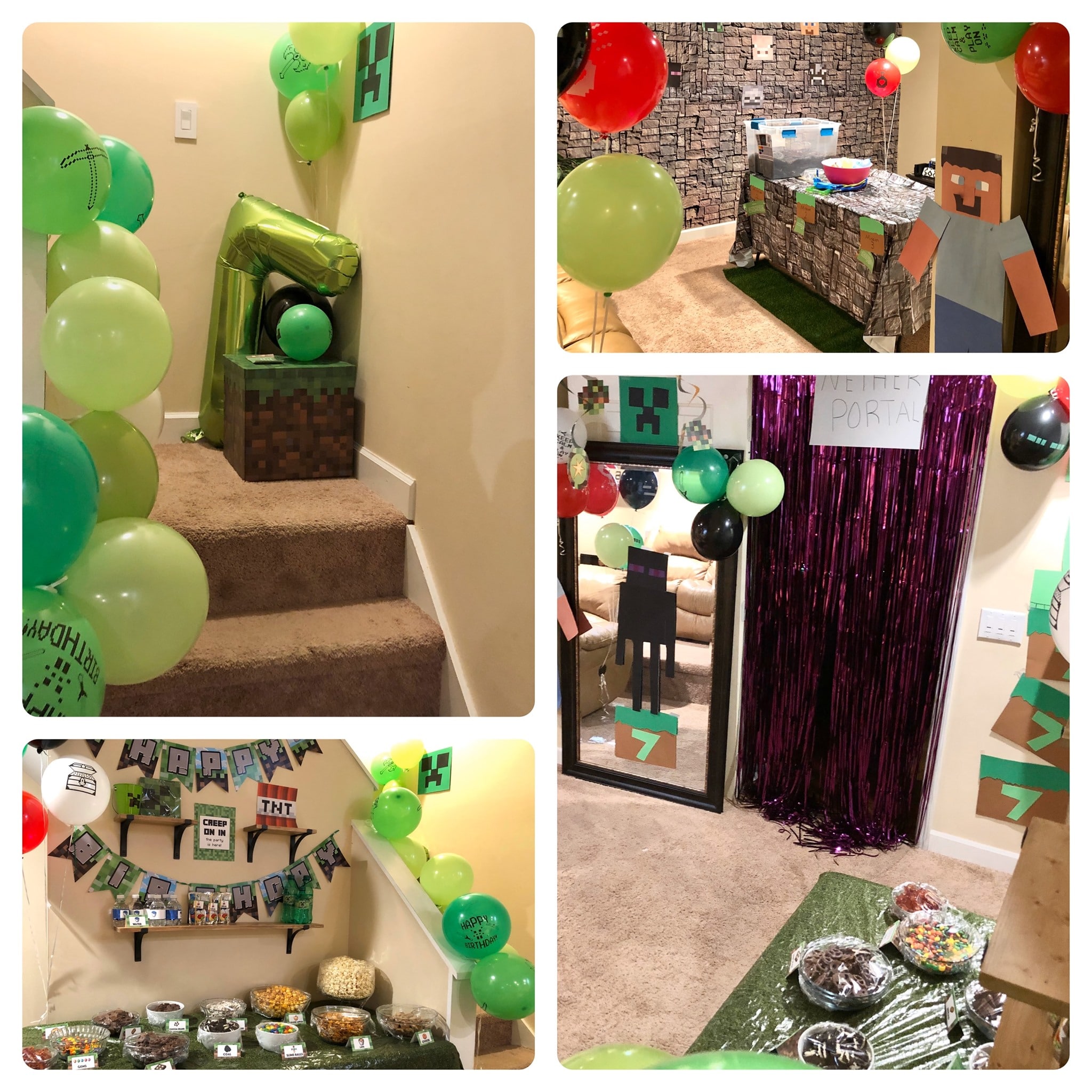 minecraft birthday ideas