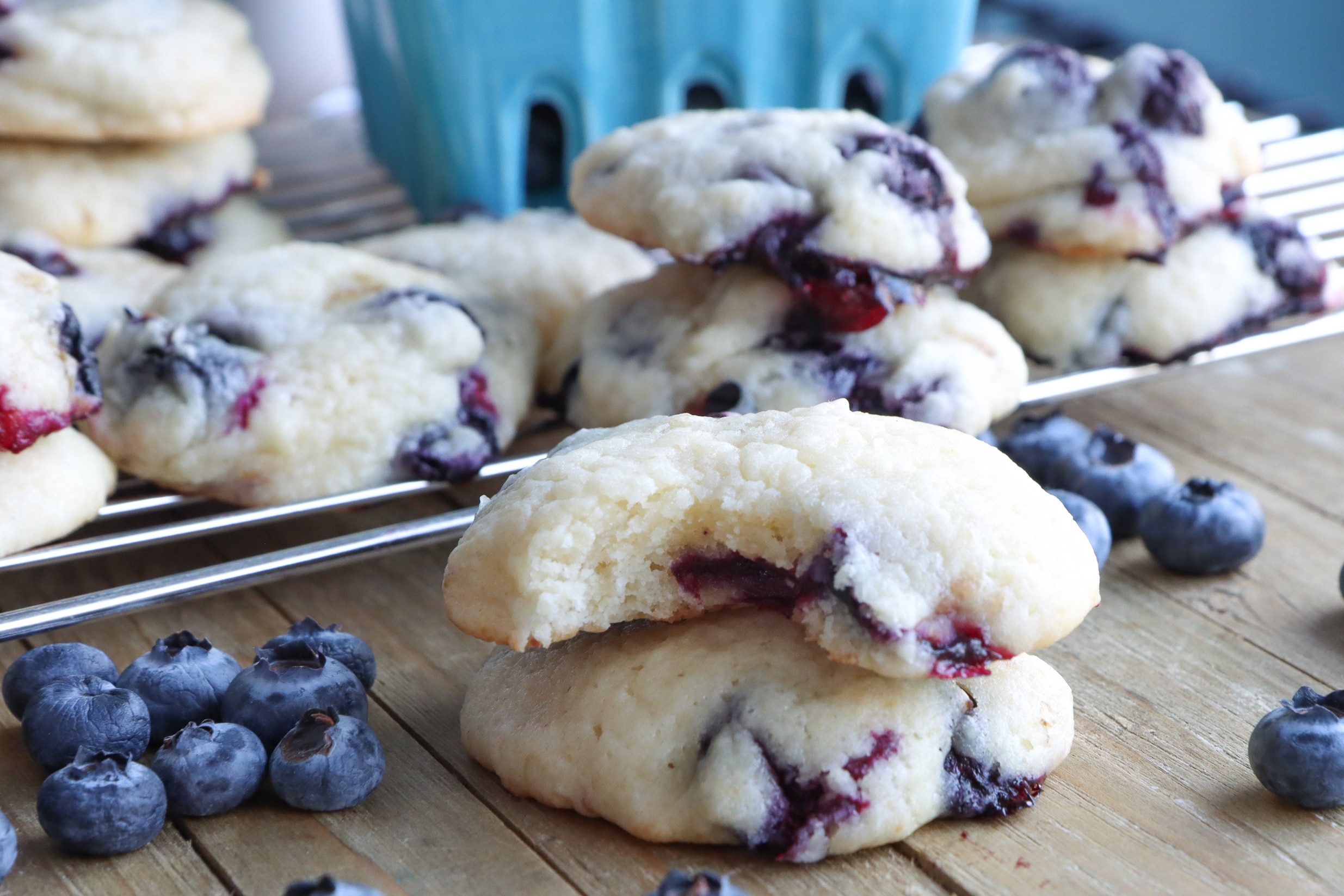 blueberry muffin cookies