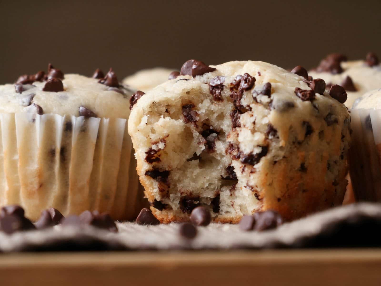 chocolate chip muffins