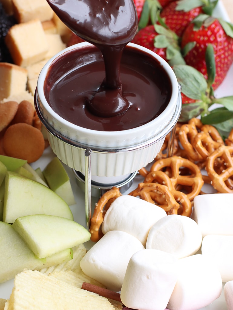 chocolate fondue recipe