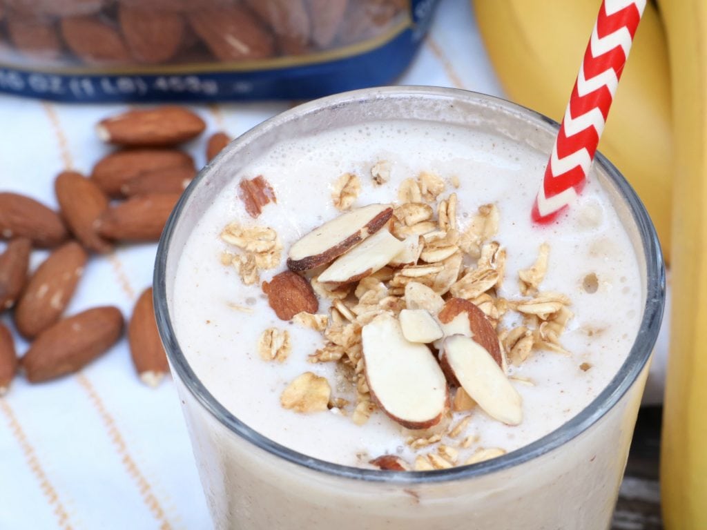 banana nut breakfast smoothie recipe