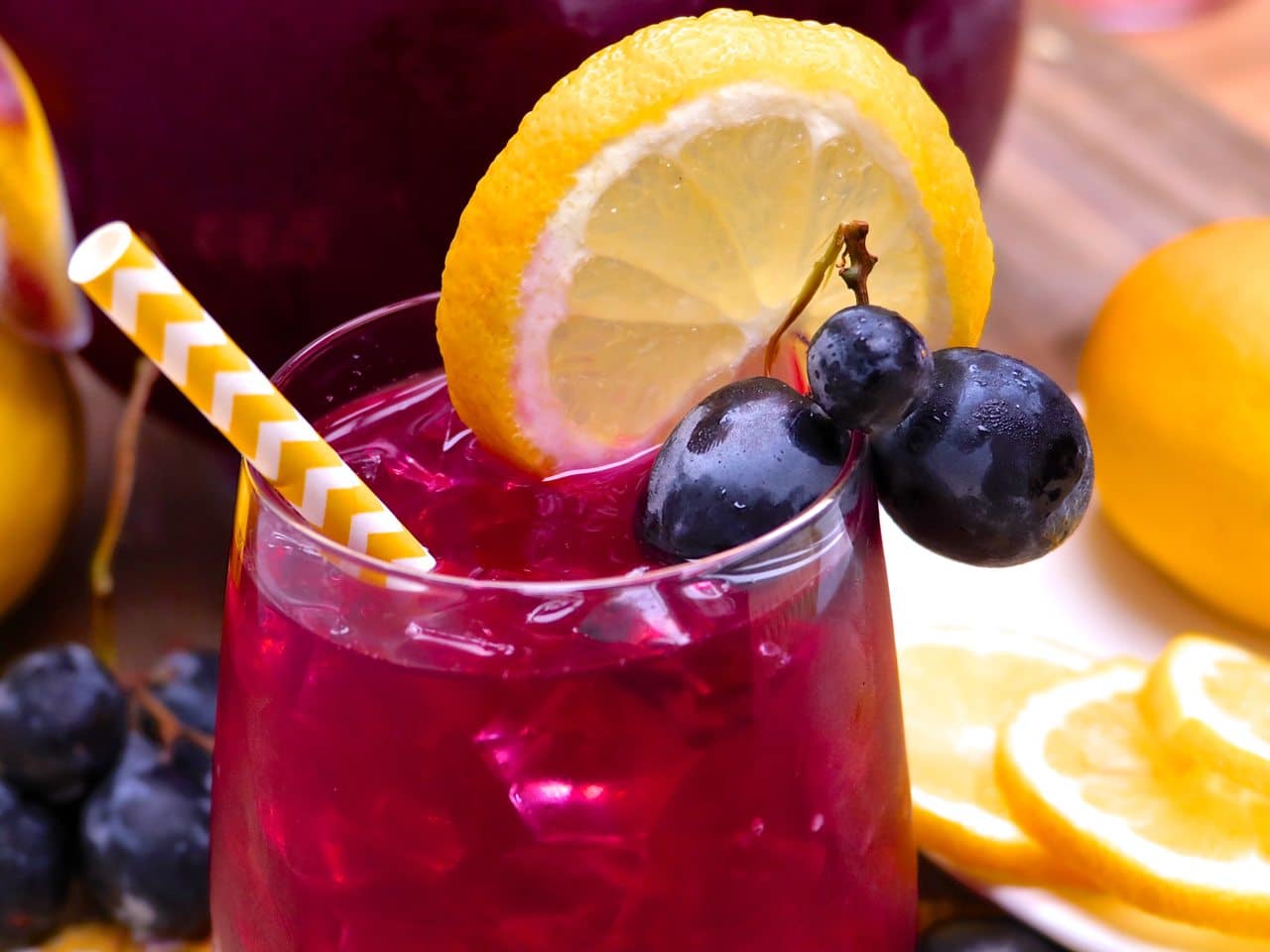 homemade black grape lemonade recipe