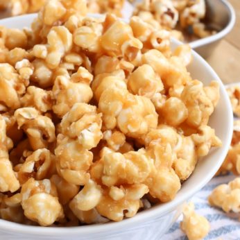 homemade caramel popcorn recipe