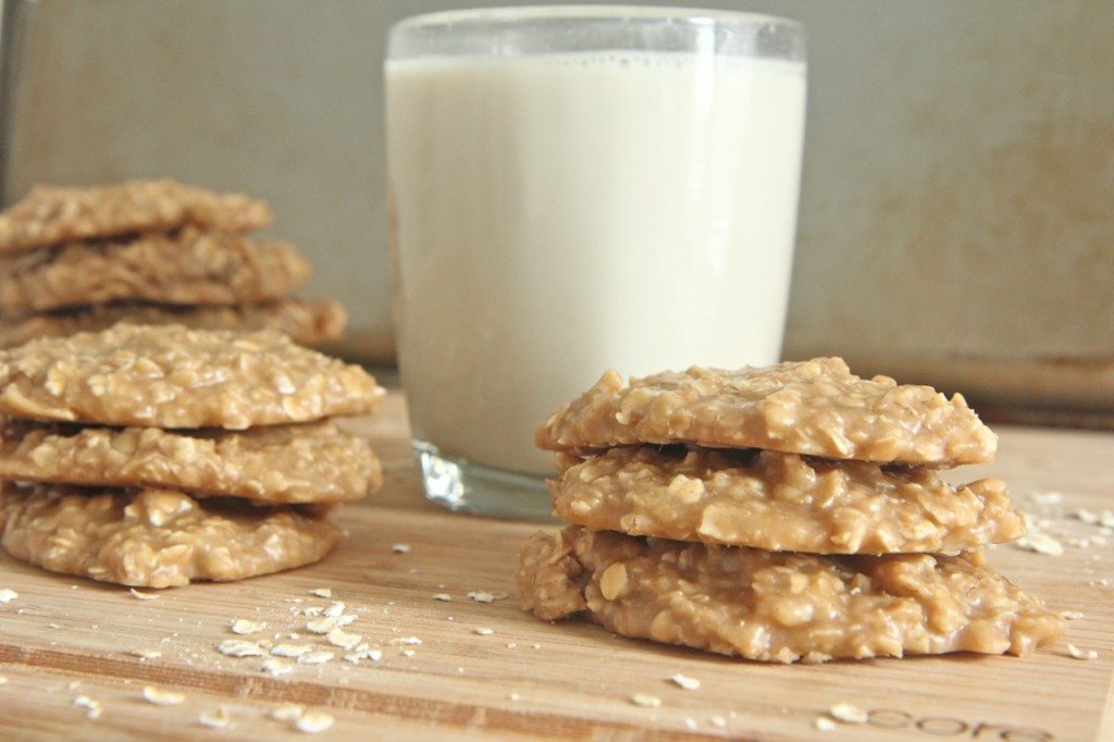 peanut butter oatmeal no bake cookies recipe