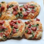 Mini sausage & Kale Pizza