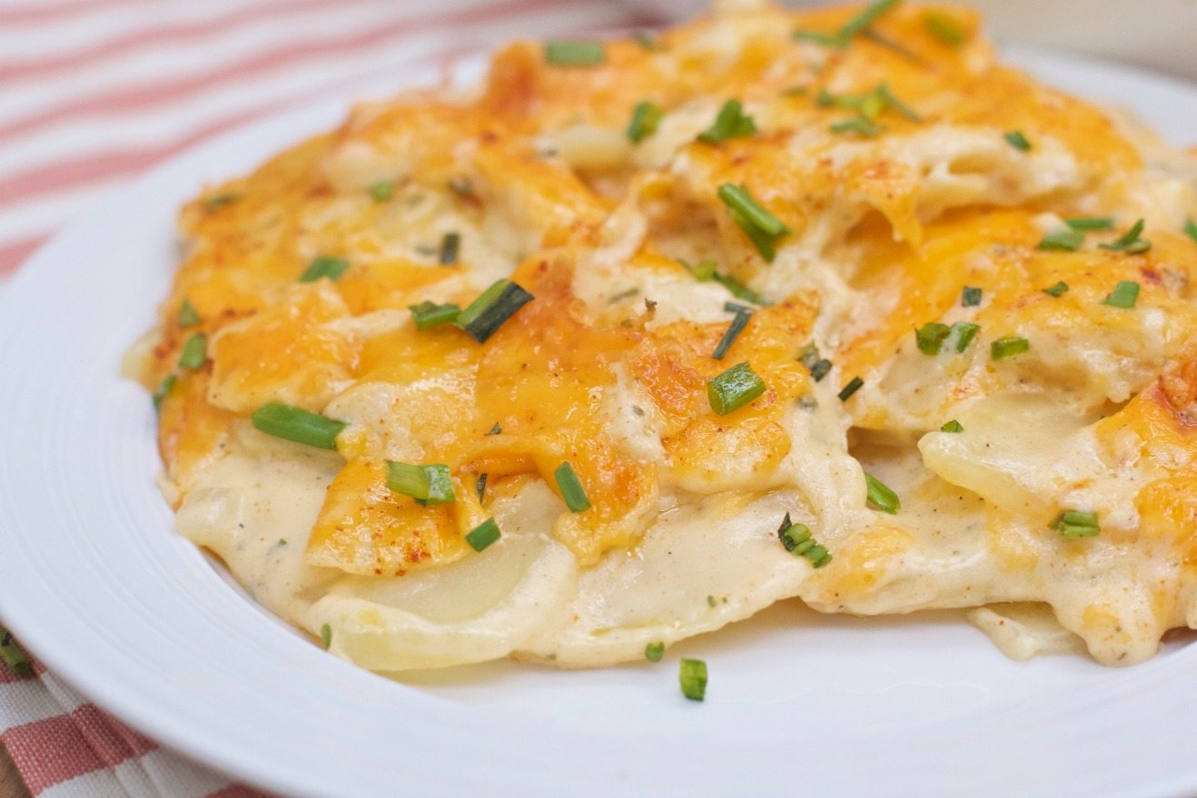 southern scalloped potatoes recipe for a Southern Easter dinner