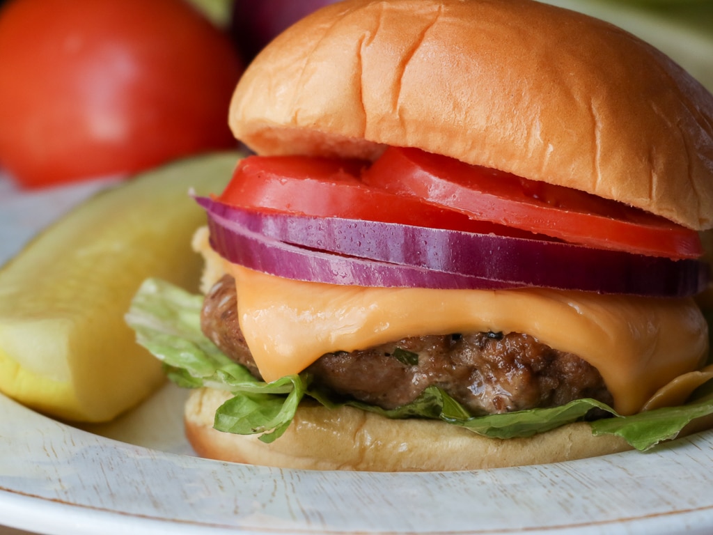 garlic herb turkey burgers recipe