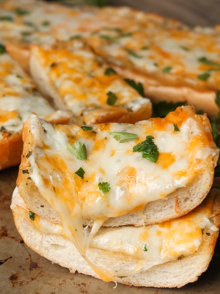 cheesy garlic bread recipe