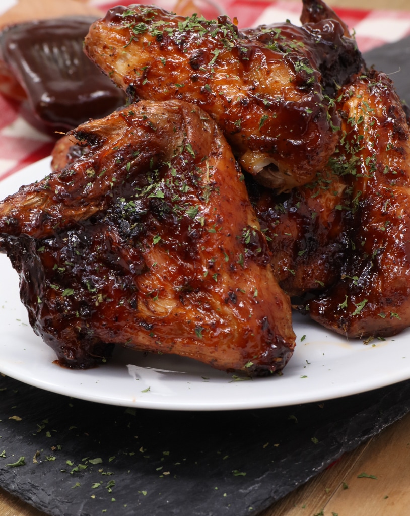 air fryer honey bbq chicken wings