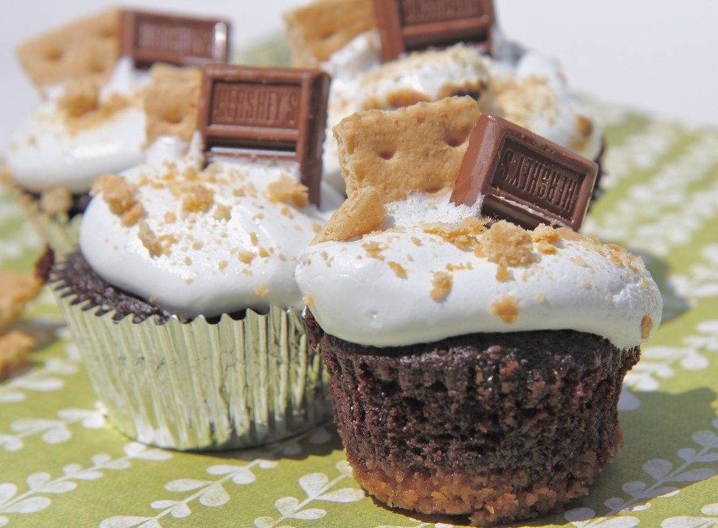 s'more cupcake recipe