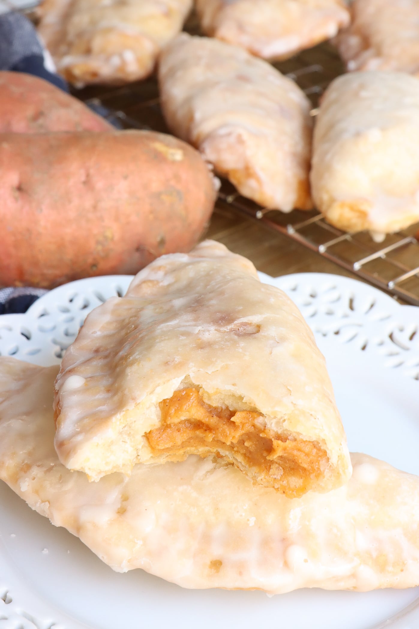 fried sweet potato hand pie