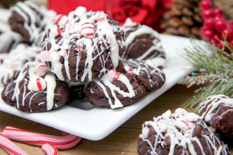 chocolate peppermint cookies