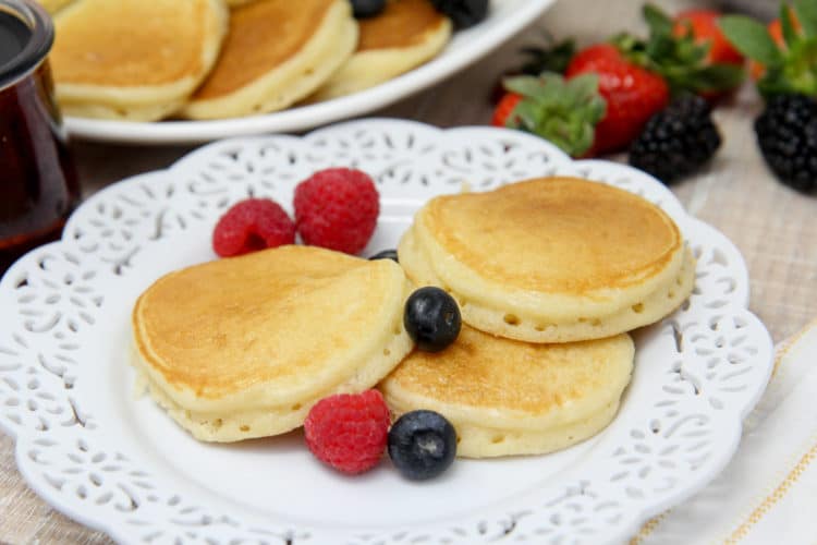 buttermilk silver dollar pancakes