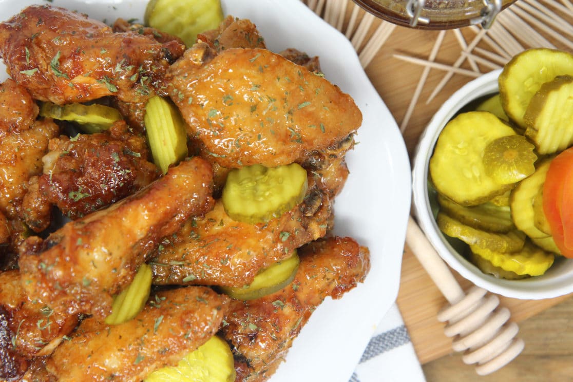 spicy honey chicken wings