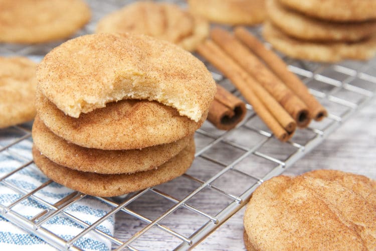 chewy snickerdoodle cookies