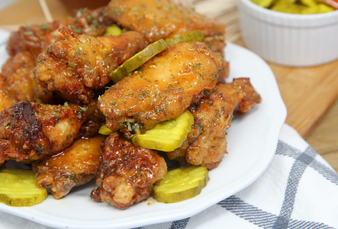 spicy honey chicken wings