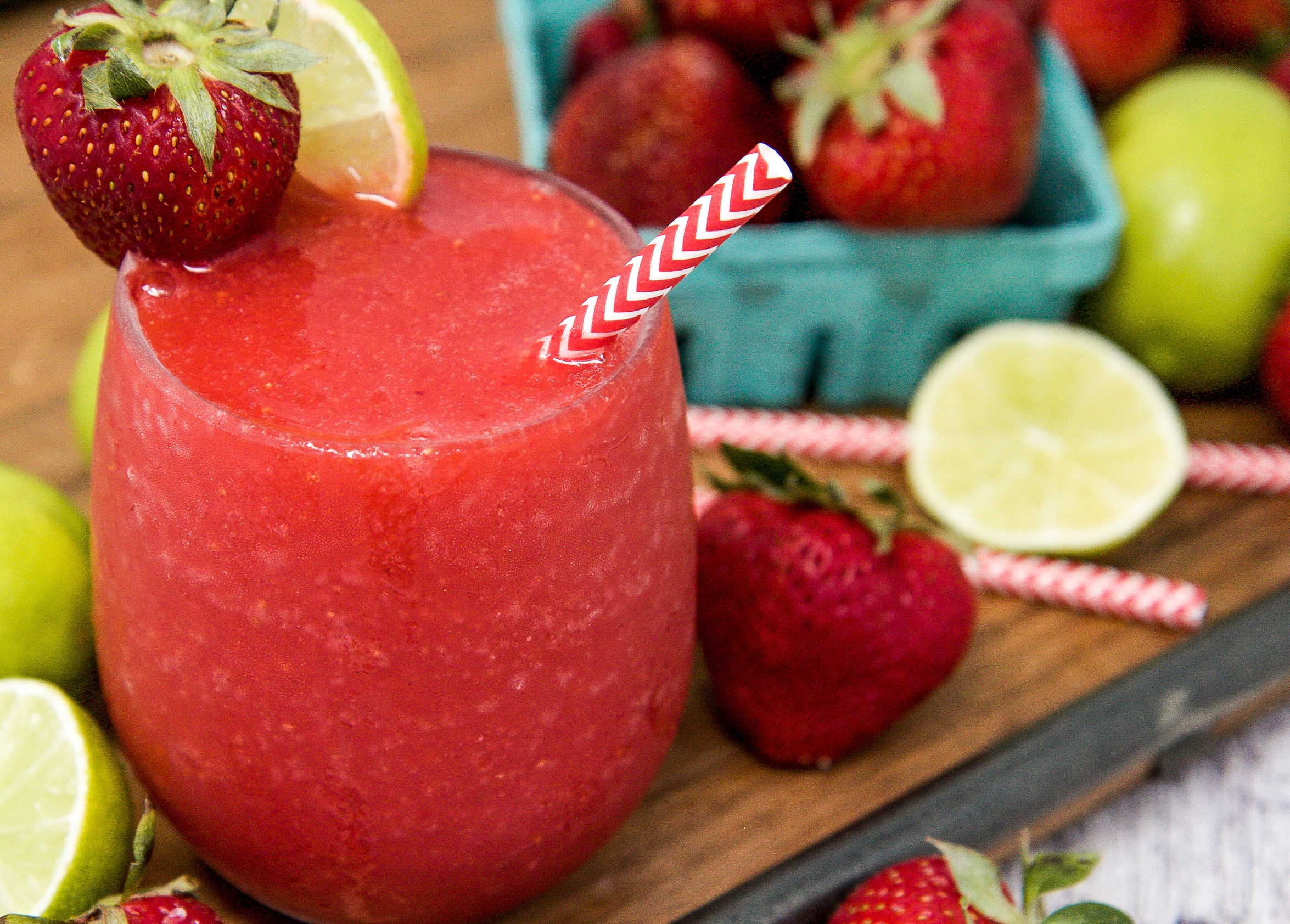 how to make frozen strawberry daiquiri