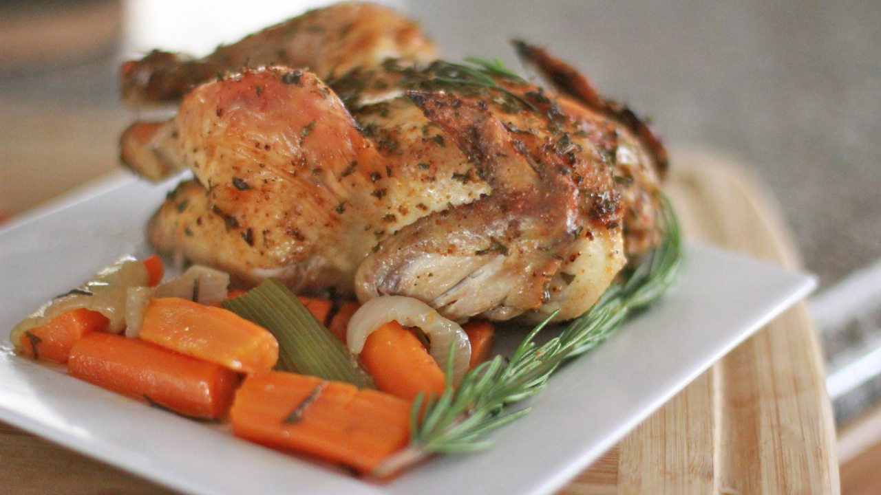 roasted cornish hens