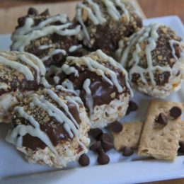 S'more Popcorn Balls Recipe