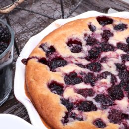 southern blackberry cobbler