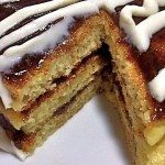 cinnamon roll cinna stacks pancakes recipe